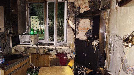 Гомельчанин погиб при пожаре в квартире Гомельчанин погиб при пожаре в квартире