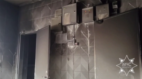 Спасатели ликвидировали пожар в кафе в Могилеве