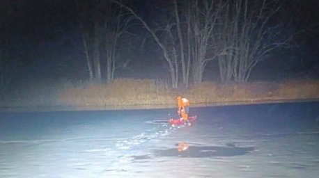Погибший молодой человек обнаружен в полынье искусственного водоема в Рогачевском районе