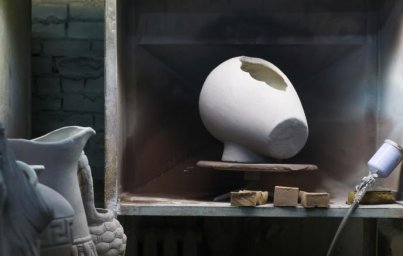 Найден дешевый способ получать за минуту светящуюся в темноте керамику