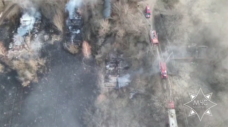 Пожар в деревне Бояры Пружанского района ликвидирован