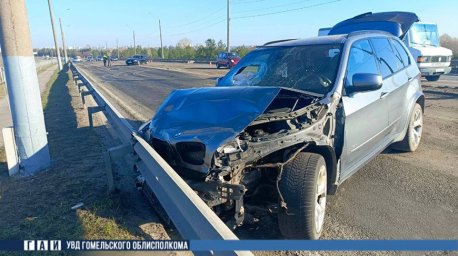 В ДТП под Гомелем пострадали три человека