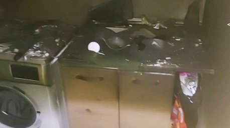 Спасатели потушили пожар в общежитии в Лунинецком районе