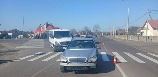 В Бресте легковушка на пешеходном переходе сбила 8-летнего мальчика