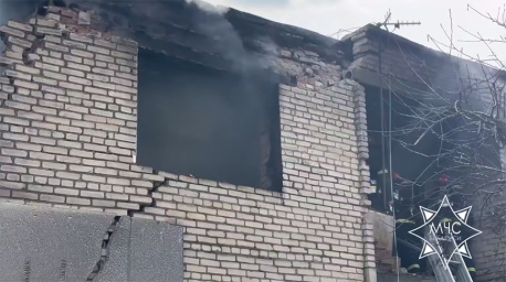 Вспышка газовоздушной смеси и обрушение. В МЧС рассказали об инциденте в Гродненском районе