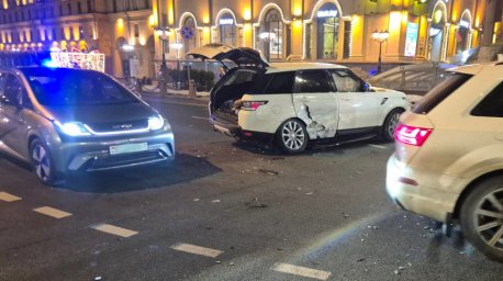 Из-за ДТП затруднено движение по пр.Независимости в Минске