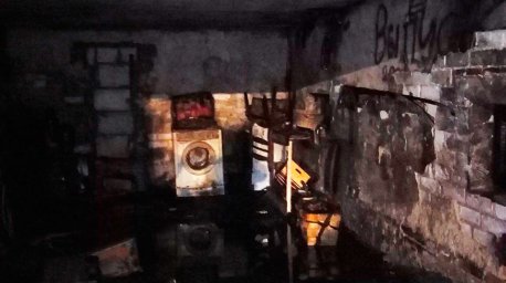 В Столинском районе парень получил ожоги при тушении пожара в гараже
