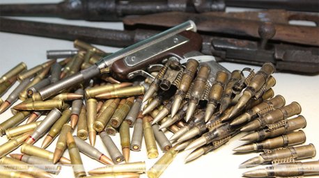 У жителей Витебской области за три года изъято более 1 тыс. единиц оружия