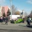 В Гродно после столкновения на перекрестке перевернулась легковушка