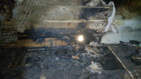 Житель Ляховичского района задохнулся при пожаре в доме бабушки
