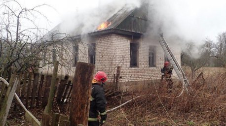 Мужчина погиб на пожаре в Витебском районе