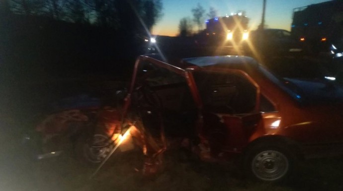 В Солигорском районе столкнулись две легковушки: водитель и ребенок госпитализированы