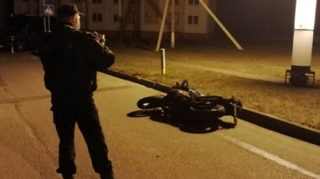 В Щучинском районе мотоциклист сбил подростка