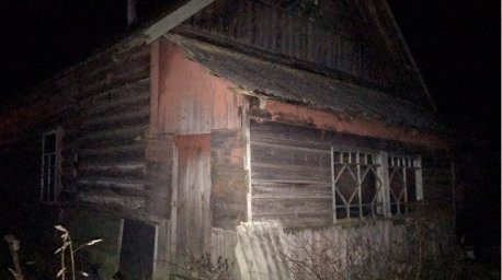 В Городокском районе горел жилой дом
