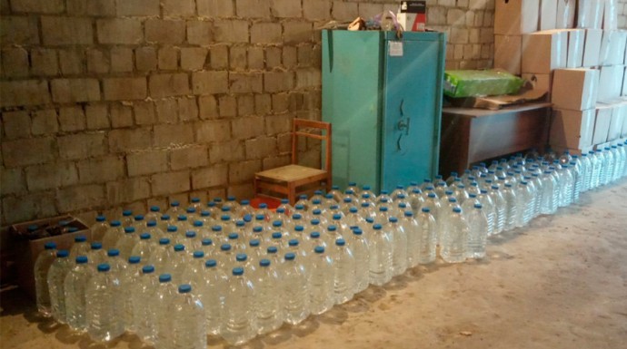 Перевозку более 2,5 тыс. л спиртосодержащей продукции пресекли в Добрушском районе