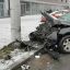 В Минске легковушка врезалась в светофор и столкнулась с двумя машинами 0
