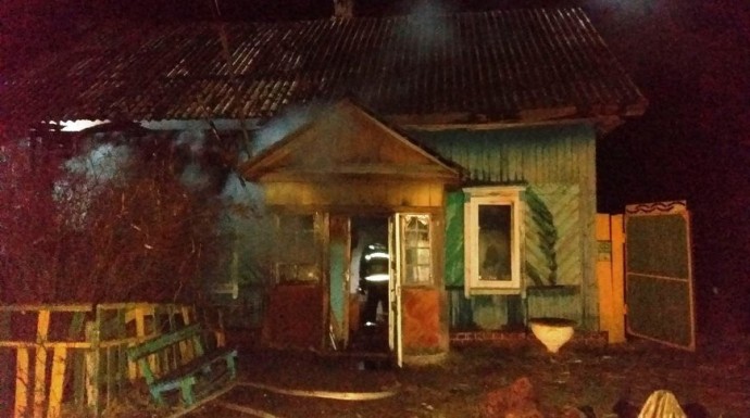 Двое мужчин погибли и один травмирован на пожаре в Рогачевском районе