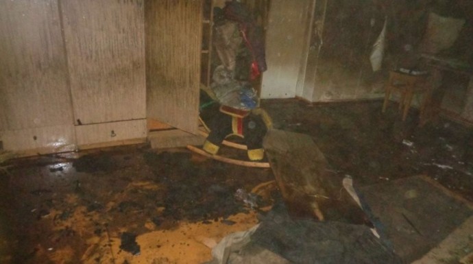 В Барановичах на пожаре погиб молодой мужчина