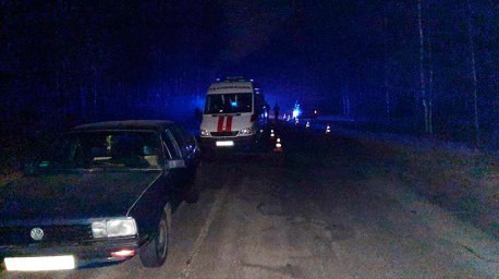 В Жлобинском районе пешехода сбили две иномарки, мужчина погиб