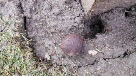 Житель Барановичского района нашел во дворе дома гранату времен Первой мировой войны