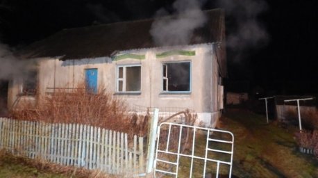 В Ушачском районе на пожаре погиб мужчина