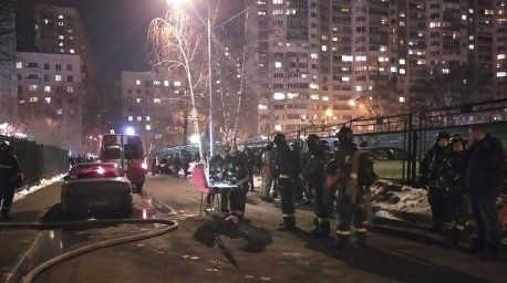 Предположительно двое граждан Беларуси погибли при пожаре в Москве