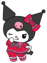 Куроми с бантиком на голове 1