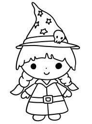 Ведьмочка в шляпе 0