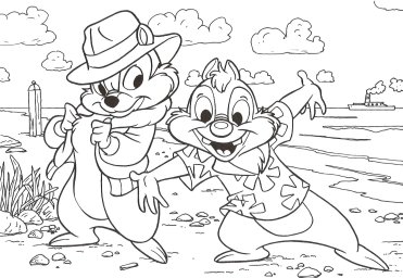 Чип и Дейл спешат на помощь