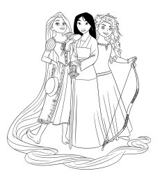 Три смелых принцессы