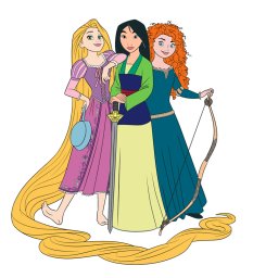 Три смелых принцессы 1