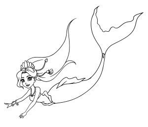 Русалка отправляется домой 0