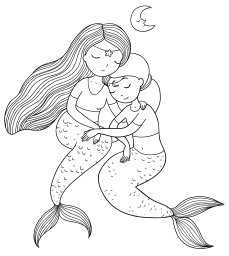 Две сестрички русалочки 0