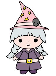 Ведьмочка в шляпе 1