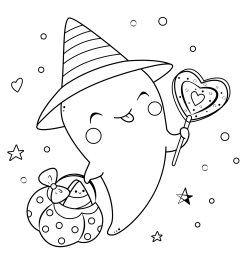 Привидение со сладостями 0