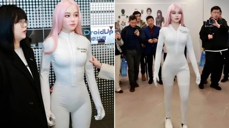 В Шанхае представили первого "биомиметического ИИ-робота"