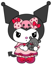 Куроми со своим мишкой 1