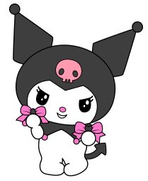 Куроми с бантиками в лапах 1