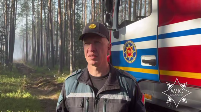 МЧС: лесной пожар в Гродненском районе не создал угрозы населенным пунктам 0