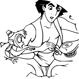 Алладин и Абу