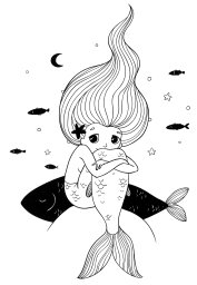 Мечтательная русалочка 0