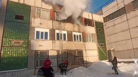 Пожар на предприятии в центре Гомеля ликвидировали спасатели