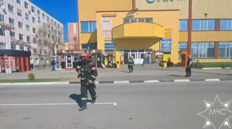 Подразделения МЧС выезжали по сообщению о возгорании в торговом центре в Витебске