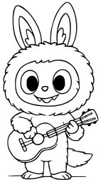 Лабубу-музыкант 0