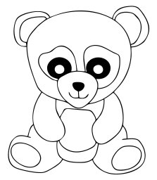 Мишка с выразительными глазами 0