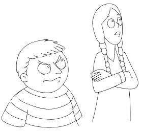 Пагсли обиделся на Уэнсдей