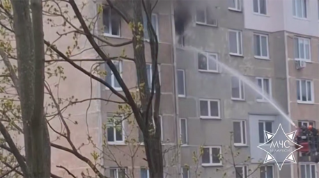 При пожаре в квартире в Жодино спасли мужчину