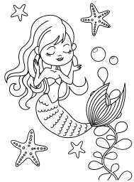 Красивая русалка 0