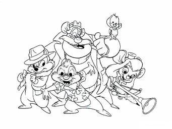 Чип и Дейл спешат на помощь 0