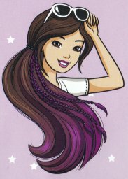 Барби в солнечных очках 1